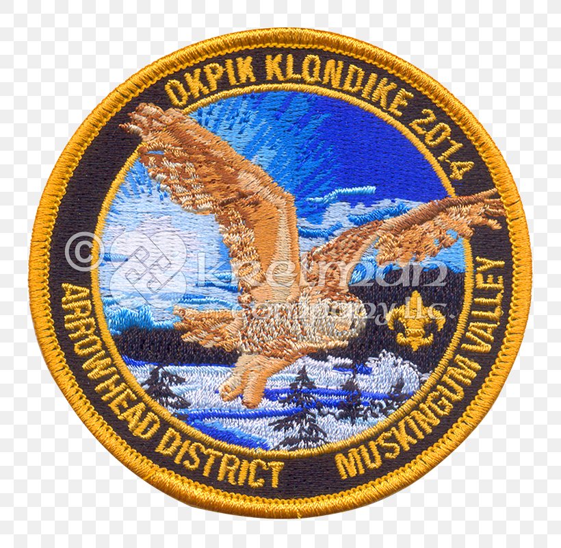 Muskingum County, Ohio Krelman Klondike Derby Klondike Gold Rush Emblem, PNG, 800x800px, Muskingum County Ohio, Armadillo, Badge, Boy Scouts Of America, Emblem Download Free