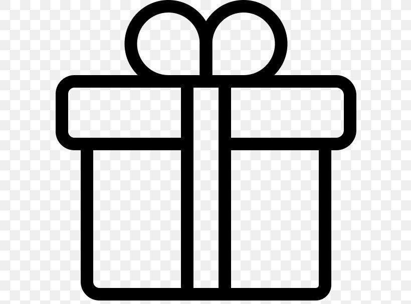 Gift Royalty-free, PNG, 621x607px, Gift, Area, Black And White, Icon Design, Rectangle Download Free