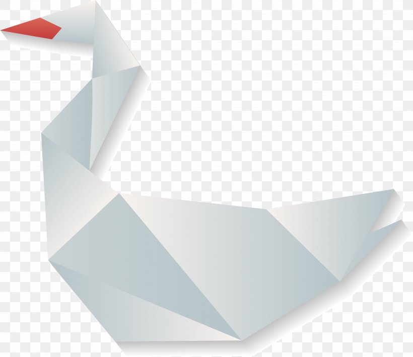 Paper Domestic Goose Origami Pattern, PNG, 4731x4091px, Paper, Domestic Goose, Origami, Triangle Download Free