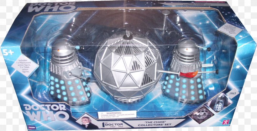 The Chase Doctor Dalek Action & Toy Figures Television Show, PNG, 2982x1528px, Chase, Action Figure, Action Toy Figures, Character, Com Download Free
