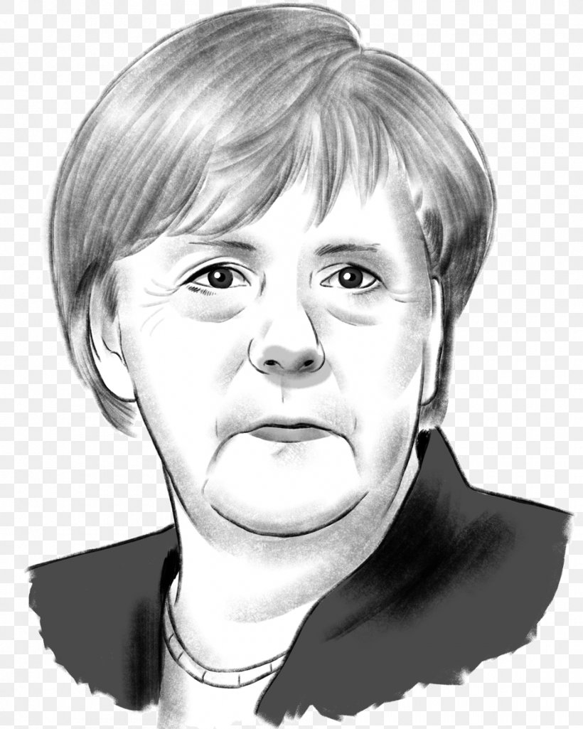 Angela Merkel Politician Chancellor Of Germany Cheek, PNG, 940x1175px, Angela Merkel, Black And White, Chancellor, Chancellor Of Germany, Cheek Download Free