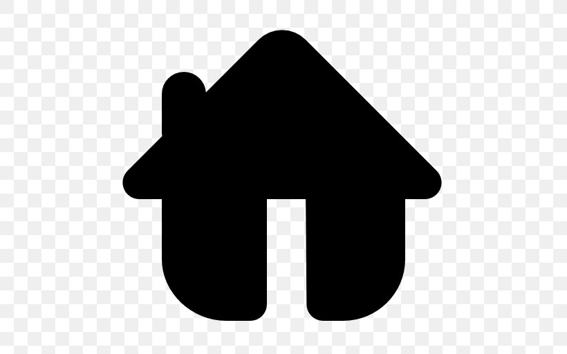 House Home Building Symbol, PNG, 512x512px, House, Apartment, Black, Black And White, Building Download Free