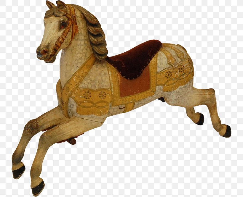 Mustang Antique Carousel Stallion Pony, PNG, 742x666px, Mustang, Animal Figure, Antique, Carousel, Dentzel Carousel Company Download Free