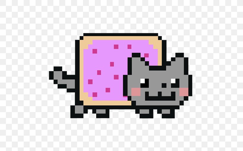 Nyan Cat Clip Art Image YouTube, PNG, 512x512px, Watercolor, Cartoon, Flower, Frame, Heart Download Free