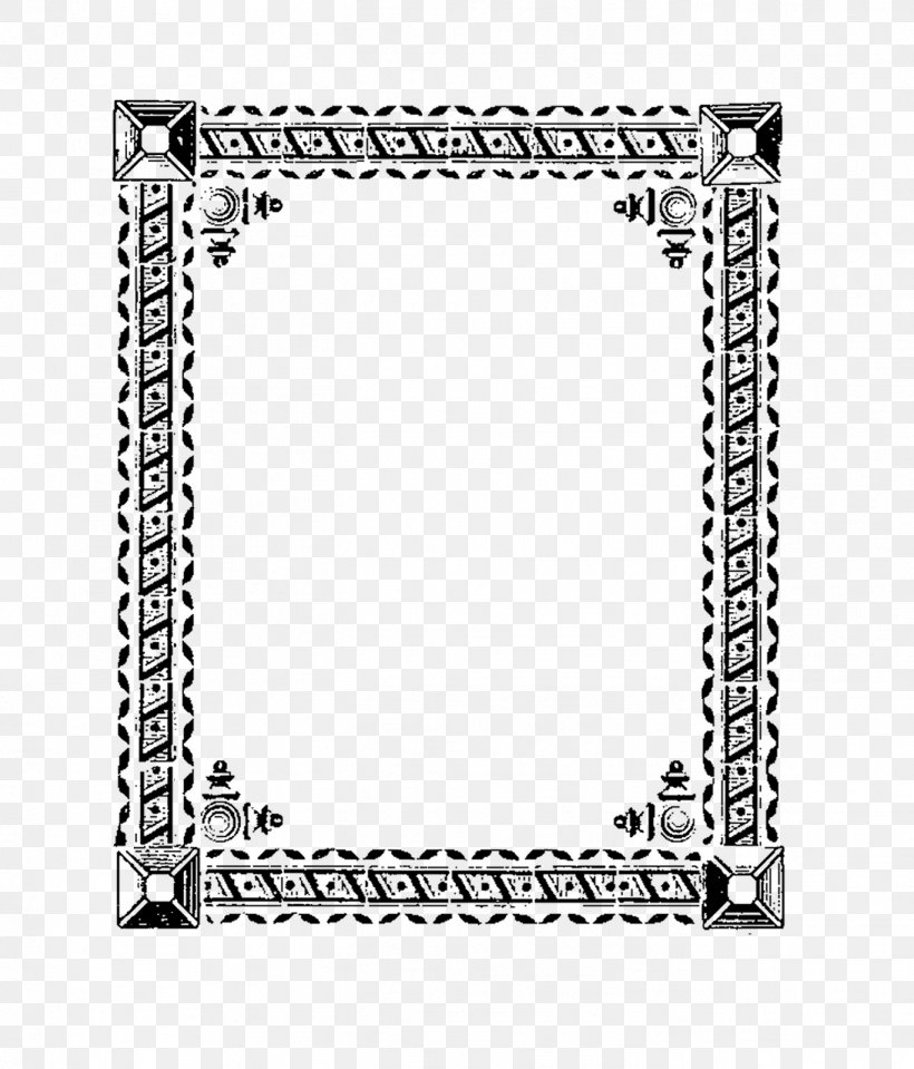 Borders And Frames Picture Frames Decorative Arts Ornament Clip Art, PNG, 1367x1600px, Borders And Frames, Area, Art Nouveau, Black, Black And White Download Free