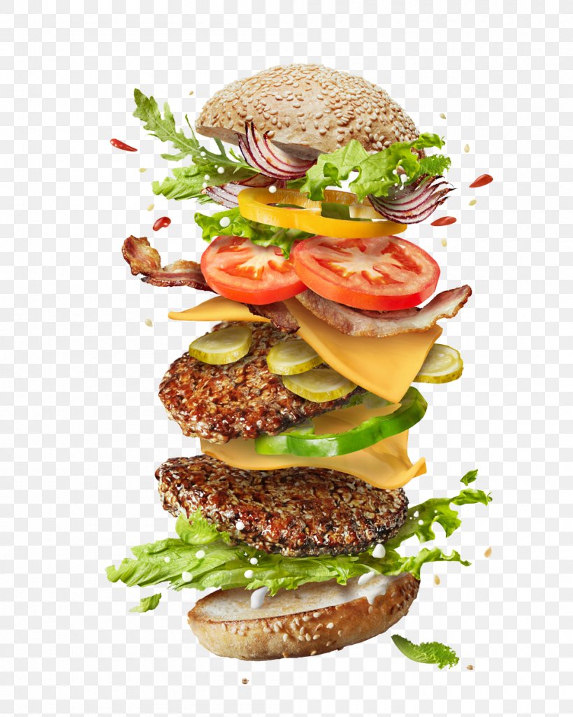 Hamburger Cheeseburger French Fries Veggie Burger Ingredient, PNG, 1000x1250px, Hamburger, American Cheese, American Food, Beef, Buffalo Burger Download Free