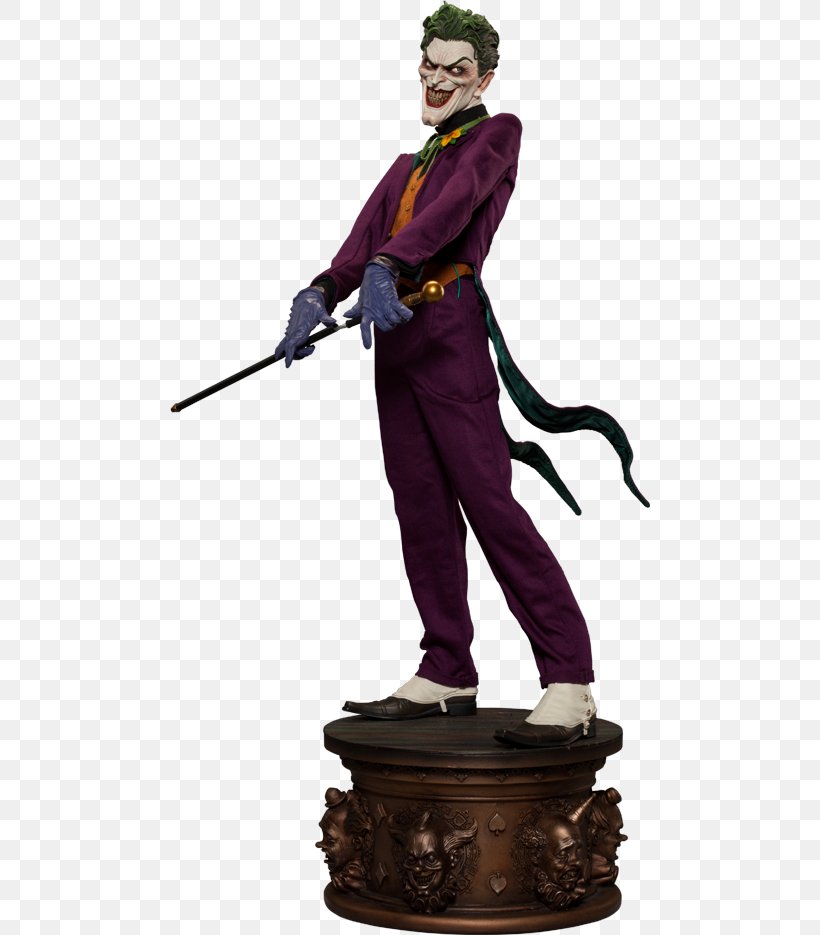 Joker Batman Sideshow Collectibles DC Comics Statue, PNG, 480x935px, Joker, Action Figure, Archenemy, Art Director, Batman Download Free