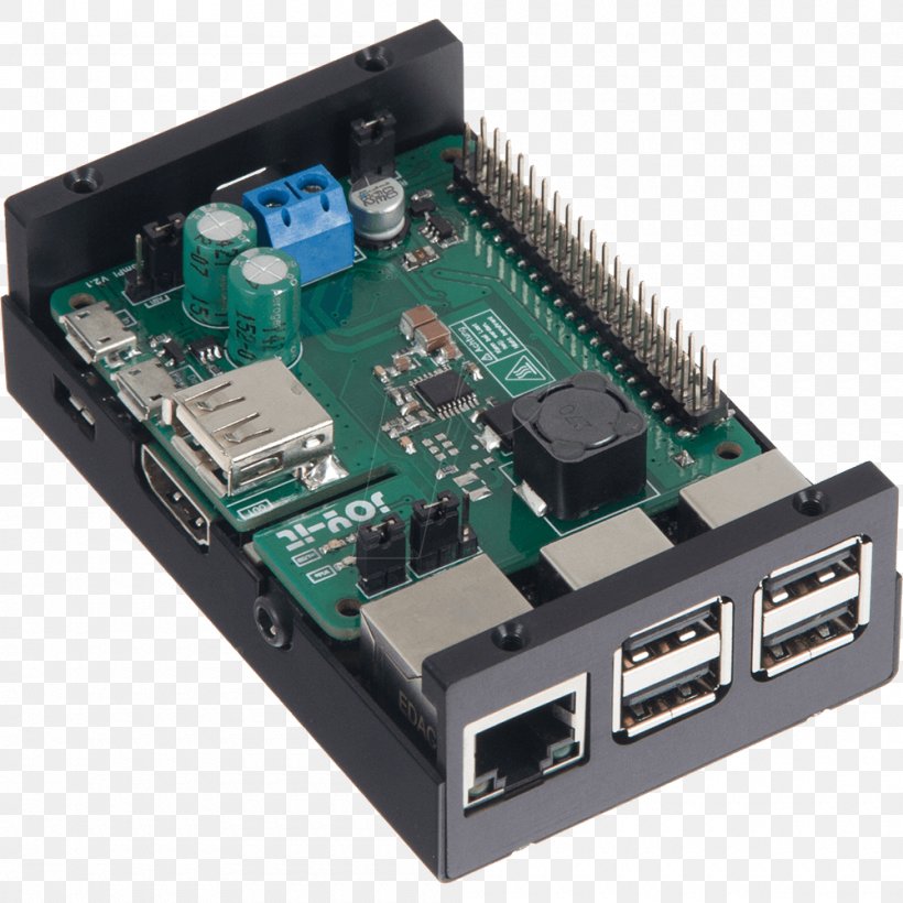 Microcontroller Computer Cases & Housings Raspberry Pi 3 GPS Navigation Systems, PNG, 1000x1000px, Microcontroller, Aluminium, Arduino, Circuit Component, Computer Cases Housings Download Free