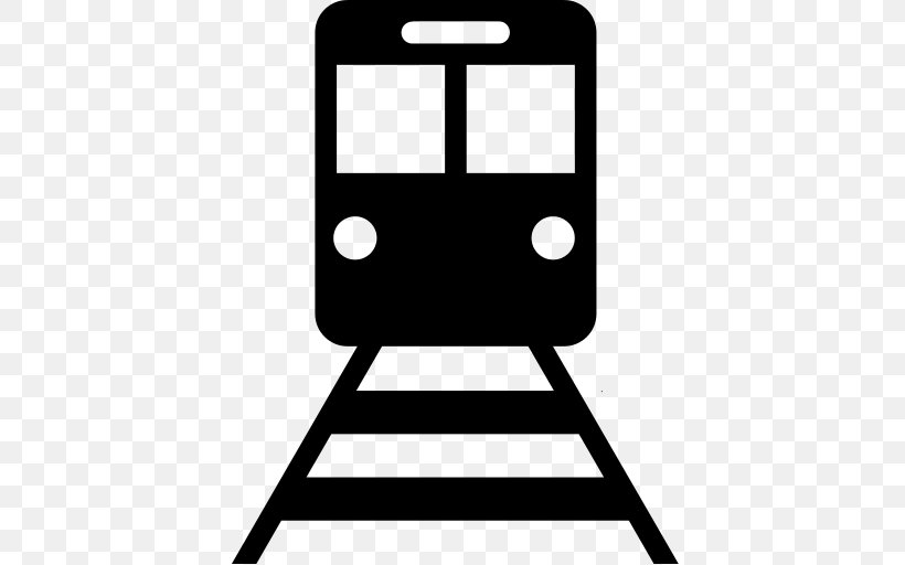 Rail Transport Train Rapid Transit, PNG, 512x512px, Rail Transport, Area, Black, Black And White, Chair Download Free