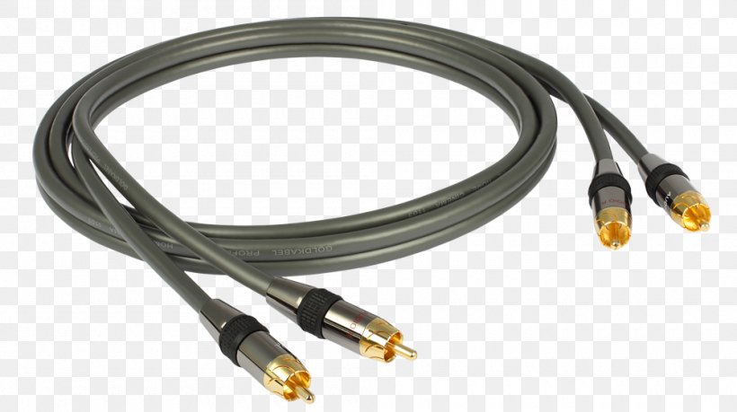 RCA Connector Electrical Cable Speaker Wire Stereophonic Sound Electronics, PNG, 1000x560px, Rca Connector, Audio, Audio Signal, Cable, Coaxial Cable Download Free