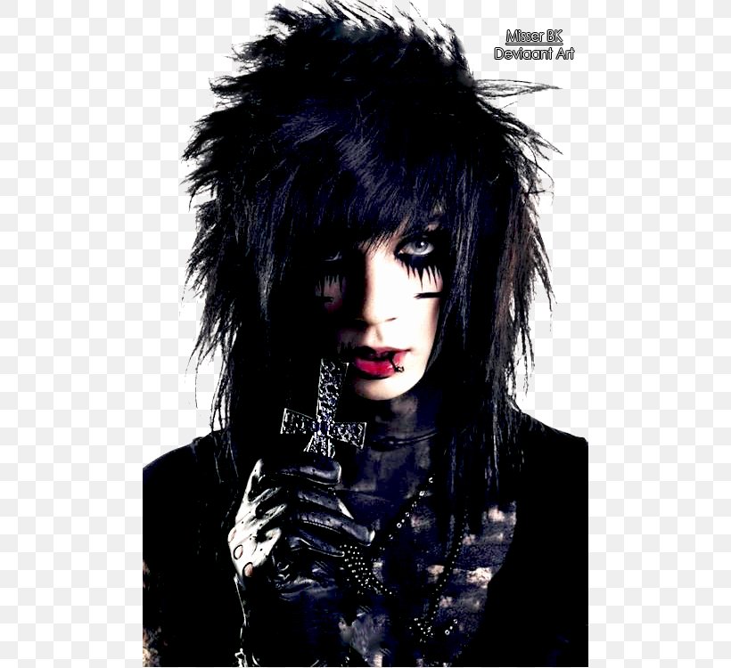 Black Veil Brides Fallen Angels Hairstyle Falling In Reverse, PNG, 500x750px, Watercolor, Cartoon, Flower, Frame, Heart Download Free