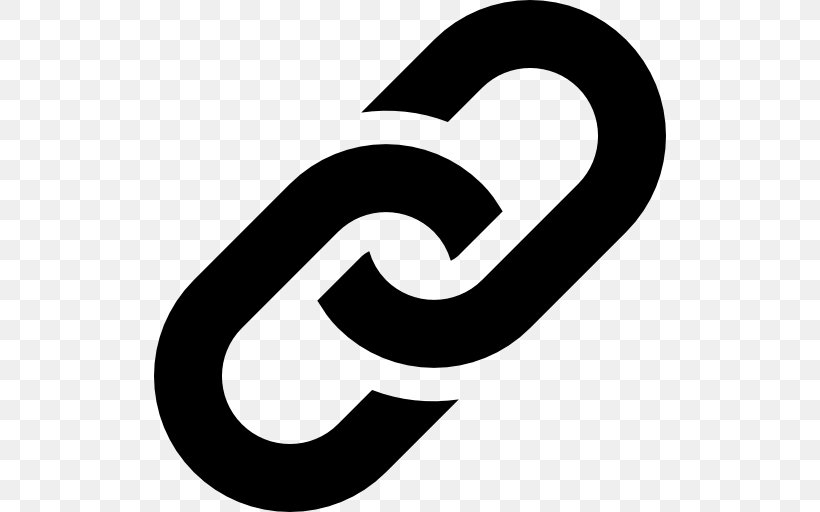 Hyperlink Symbol Clip Art, PNG, 512x512px, Hyperlink, Area, Artwork, Black And White, Blog Download Free