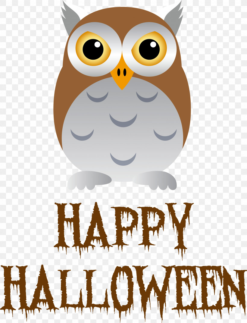 Happy Halloween, PNG, 2294x2999px, Happy Halloween, Beak, Biology, Bird Of Prey, Birds Download Free