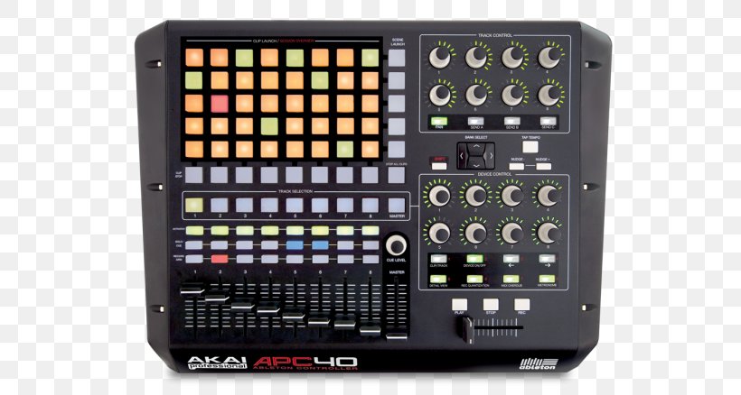 Ableton Live Computer Keyboard Akai Professional APC40 MKII MIDI Controllers, PNG, 700x438px, Ableton Live, Ableton, Akai, Akai Professional, Akai Professional Apc40 Mkii Download Free