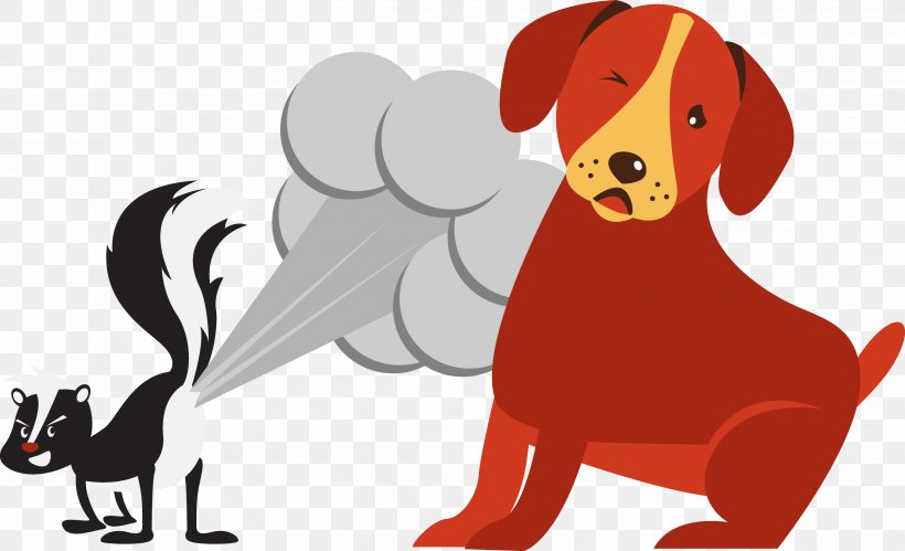 Dog Breed Puppy Skunk Snout, PNG, 3414x2078px, Dog Breed, Art, Carnivoran, Cartoon, Dog Download Free