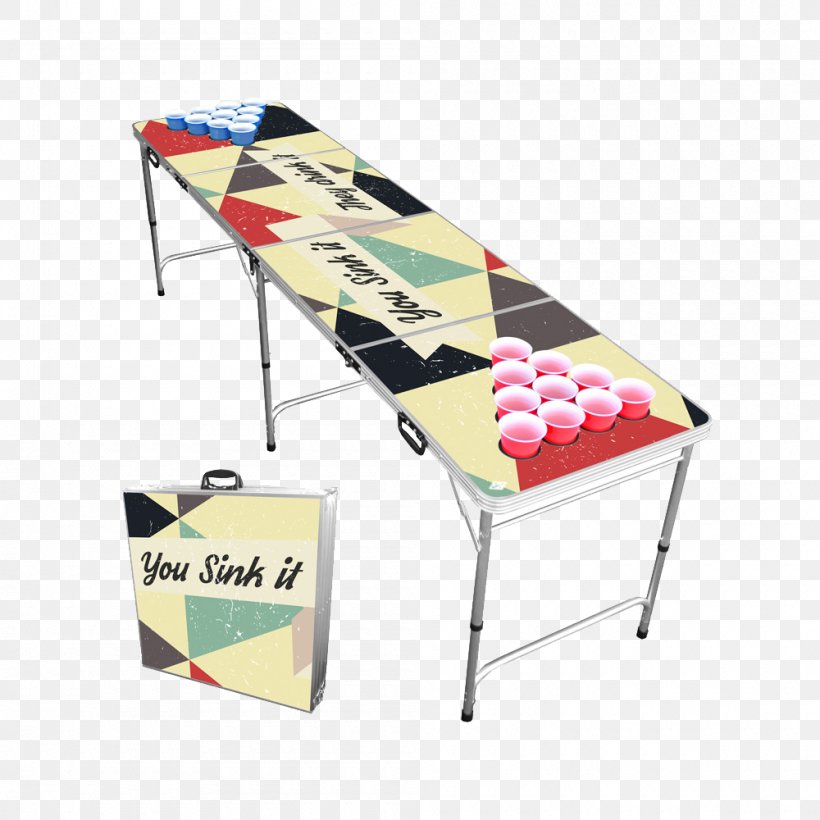 Table Beer Pong Tailgate Party AirPong, PNG, 1000x1000px, Table, Aluminium, Beer, Beer Pong, Denmark Download Free