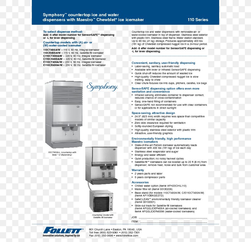 Water Cooling Ice Makers Condenser Water Cooler, PNG, 612x792px, Water, Aircooled Engine, Brochure, Condenser, Countertop Download Free
