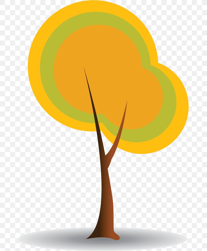 Yellow Tree Color Leaf Autumn, PNG, 677x991px, Yellow, Autumn, Butter, Color, Computer Program Download Free