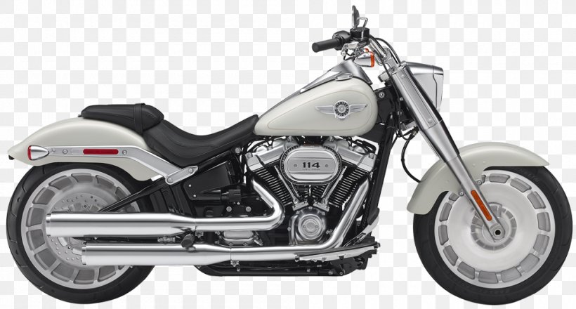 Harley-Davidson FLSTF Fat Boy Softail Motorcycle Harley-Davidson Super Glide, PNG, 1000x537px, Harleydavidson, Automotive Exhaust, Automotive Exterior, Car Dealership, Certified Preowned Download Free