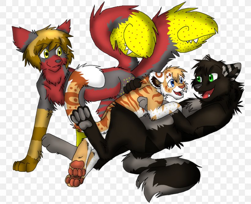 Cat Legendary Creature Cartoon Desktop Wallpaper, PNG, 1024x833px, Watercolor, Cartoon, Flower, Frame, Heart Download Free