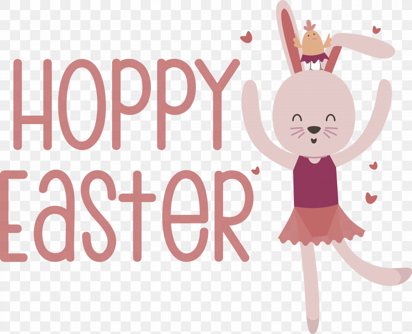 Easter Bunny, PNG, 6441x5225px, Easter Bunny, Cartoon, Character, Happiness, Logo Download Free