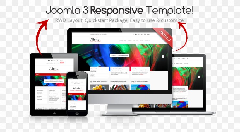 Responsive Web Design Template Joomla Web Page Web Development, PNG, 1200x660px, Responsive Web Design, Brand, Communication, Computer Monitor, Content Management System Download Free