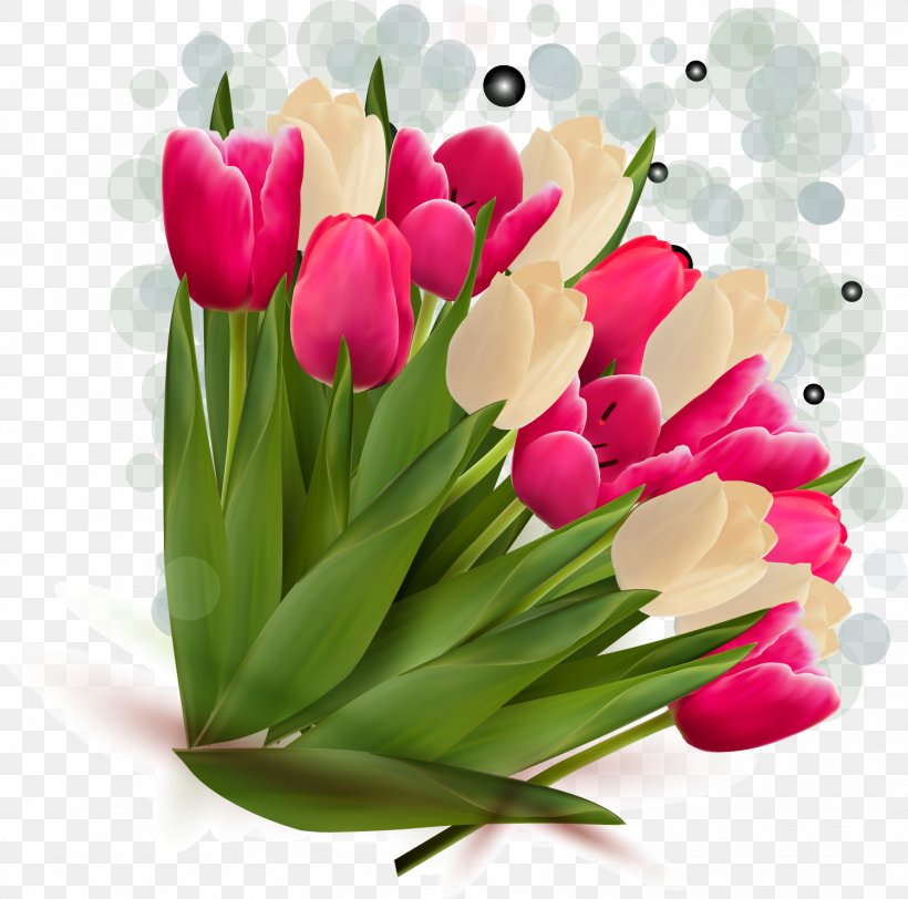 Tulip Flower Bouquet Clip Art, PNG, 1501x1488px, Tulip, Artificial Flower, Color, Cut Flowers, Floral Design Download Free