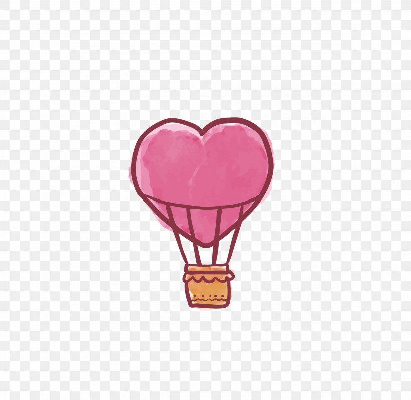 Valentine's Day Love Heart, PNG, 2547x2480px, Valentine S Day, Balloon, Heart, Hot Air Balloon, Love Download Free