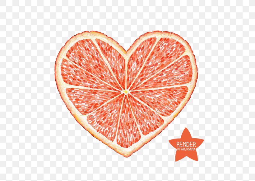 Blood Orange Drawing Heart, PNG, 640x584px, Blood Orange, Drawing, Food, Fruit, Grapefruit Download Free