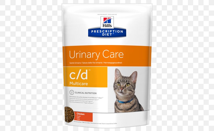 Cat Food Dog Hill's Pet Nutrition Prescription Diet C/d Urinary Care Cat Dry Food, PNG, 500x500px, Cat Food, Cat, Cat Like Mammal, Cat Supply, Diet Download Free