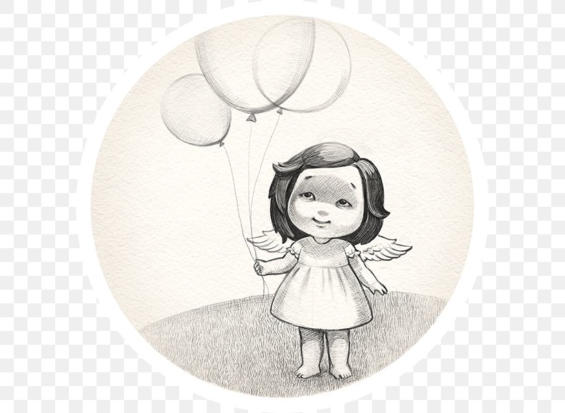 Drawing Child /m/02csf, PNG, 600x599px, Drawing, Black And White, Child, Dishware, Plate Download Free