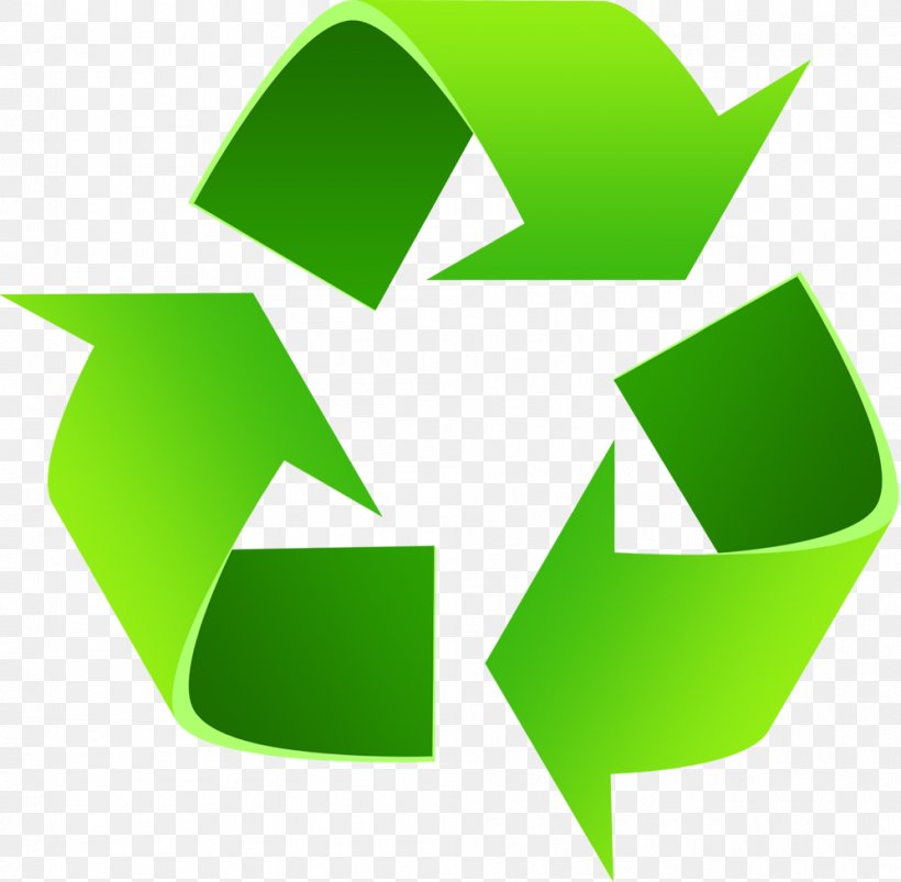 Recycling Symbol Recycling Bin Waste, PNG, 997x977px, Recycling Symbol, Brand, Grass, Green, Logo Download Free