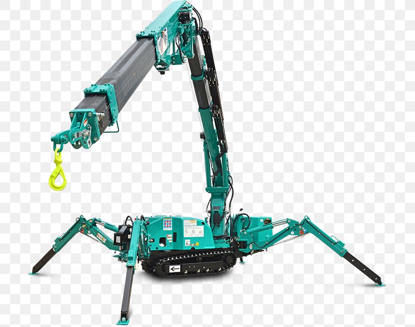 Crane Machine Rigging MINI Material Handling, PNG, 708x645px, Crane, Architectural Engineering, Derrick, Hydraulics, Industry Download Free
