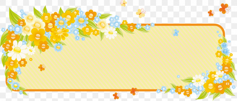 Flower Rectangle Frame Floral Rectangle Frame, PNG, 1549x660px, Flower Rectangle Frame, Blue, Daytime, Floral Rectangle Frame, Green Download Free