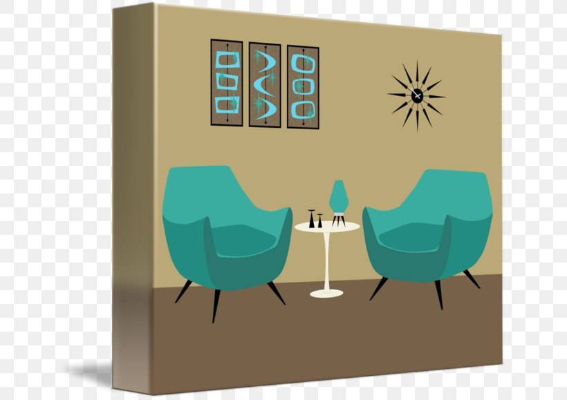 Table Gallery Wrap Chair, PNG, 650x579px, Table, Aqua, Art, Canvas, Cartoon Download Free