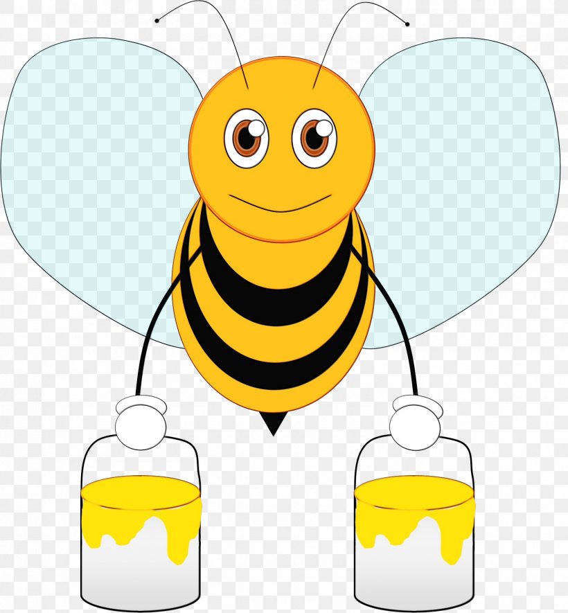 Bee Cartoon, PNG, 1570x1695px, Bee, Beehive, Bumblebee, Cartoon, Drawing Download Free