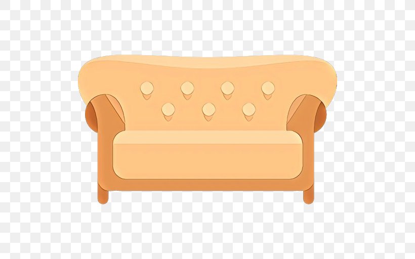 Orange, PNG, 512x512px, Cartoon, Beige, Chair, Furniture, Orange Download Free