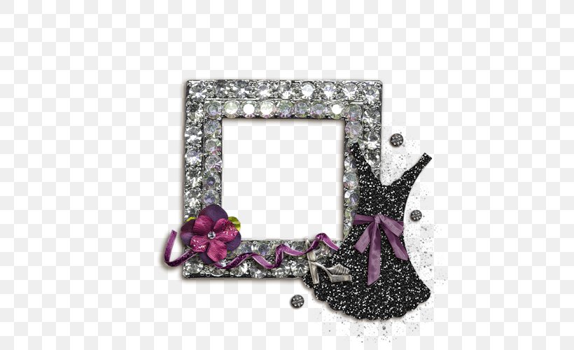 Picture Frames Clip Art, PNG, 500x500px, Picture Frames, Bling Bling, Blingbling, Diamond, Jewellery Download Free