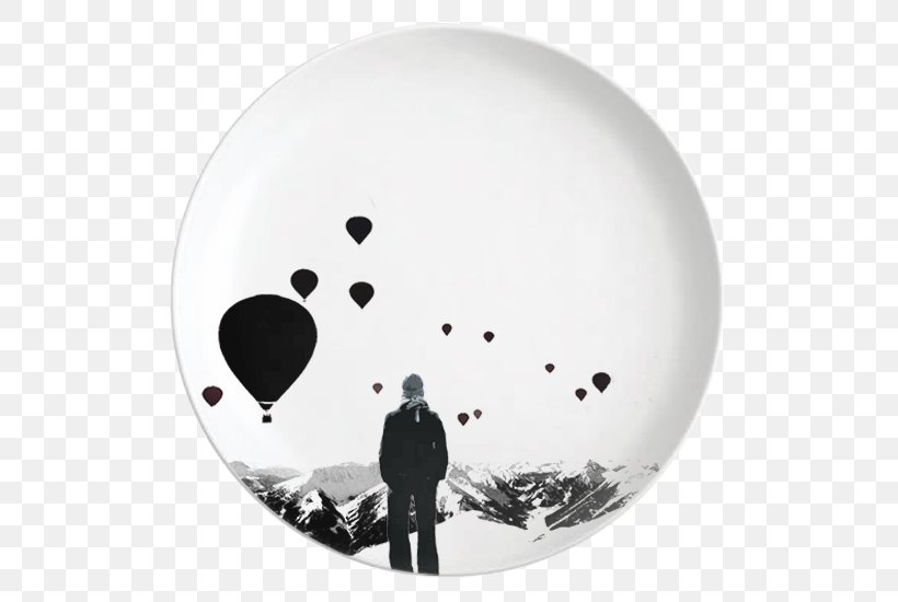 Balloon White, PNG, 600x550px, Balloon, Black And White, Dishware, Tableware, White Download Free