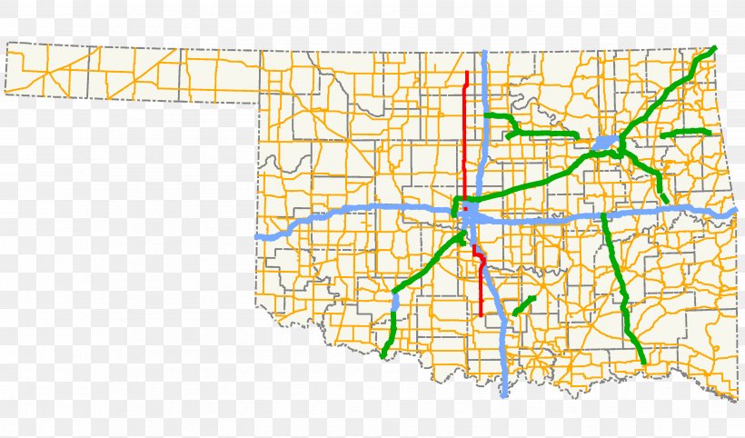 Cherokee Turnpike H. E. Bailey Turnpike Creek Turnpike Toll Road Turnpikes Of Oklahoma, PNG, 3507x2063px, H E Bailey Turnpike, Area, Creek Turnpike, Highway, Map Download Free