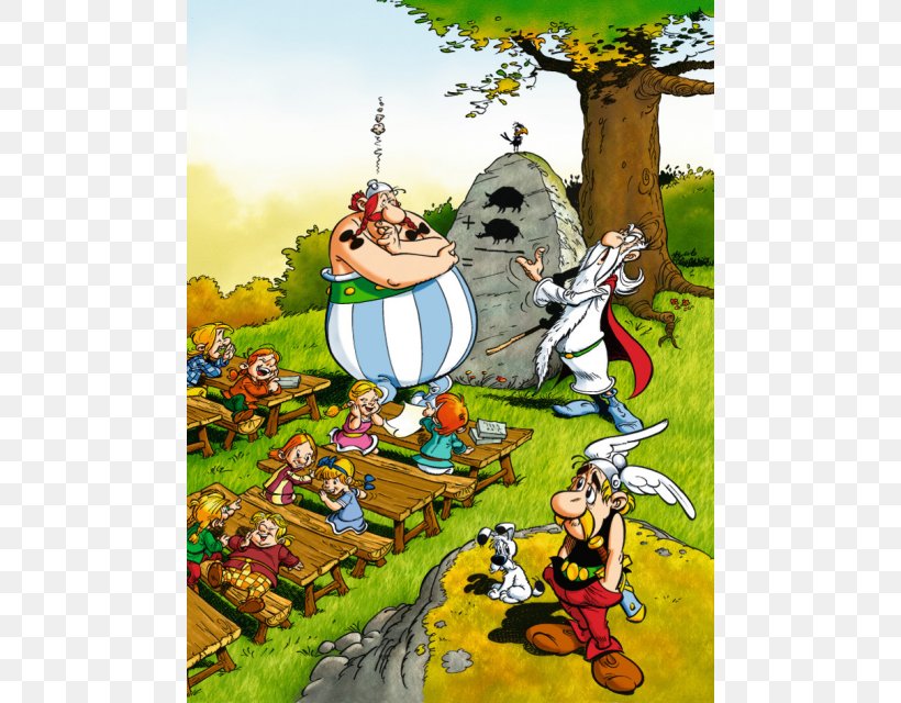 Jigsaw Puzzles Obelix Asterix And The Banquet Comics, PNG, 640x640px, Jigsaw Puzzles, Albert Uderzo, Art, Asterix, Asterix And The Banquet Download Free