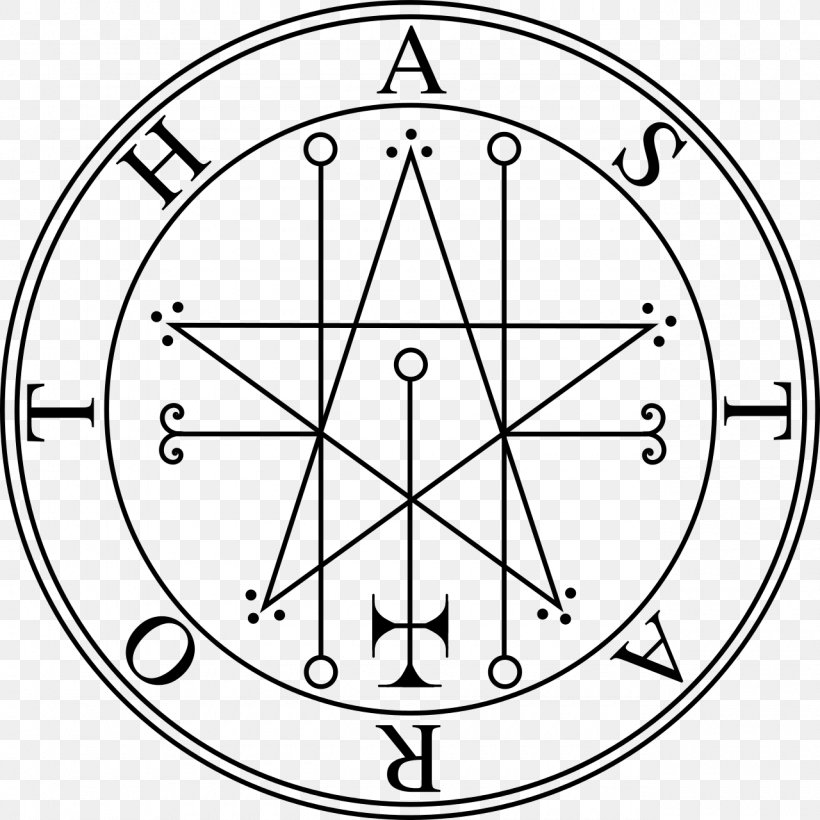 Lesser Key Of Solomon Astaroth Sigil Lucifer, PNG, 1280x1280px, Lesser Key Of Solomon, Area, Astaroth, Bicycle Wheel, Black And White Download Free