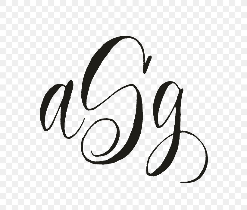 Logo Calligraphy Monogram Font, PNG, 696x696px, Logo, Art, Audio, Black, Black And White Download Free