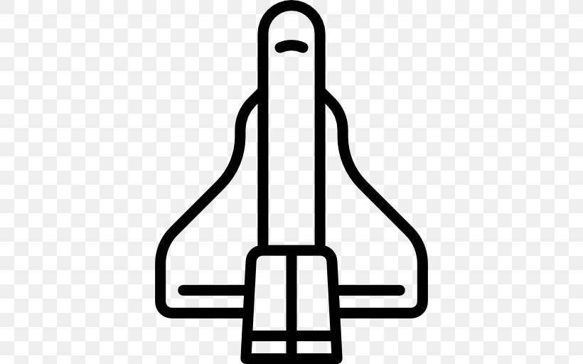 Space Shuttle Clip Art, PNG, 512x512px, Space Shuttle, Area, Black And White, Line Art, Outer Space Download Free