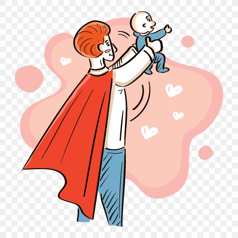 Superman Vector Graphics Father's Day Superhero, PNG, 1400x1400px, Superman, Art, Cartoon, Comics, Father Download Free