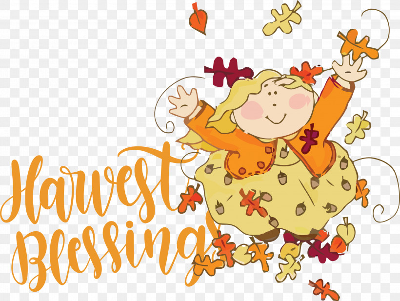 Harvest Blessings Thanksgiving Autumn, PNG, 3000x2259px, Harvest Blessings, Autumn, Cartoon M, Javoue Que, Pins Download Free