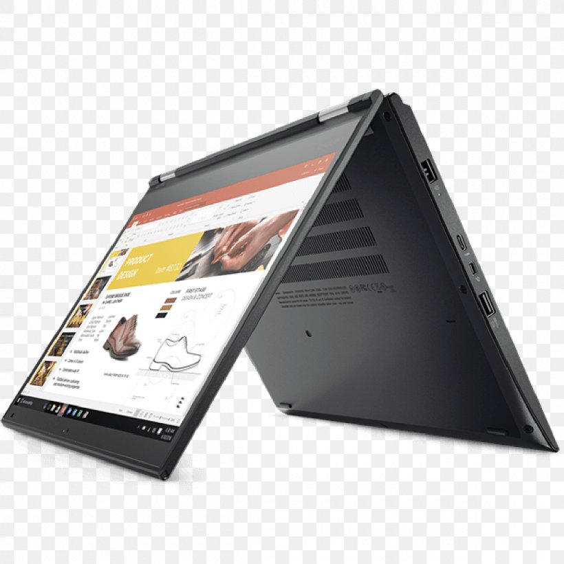 Lenovo ThinkPad Yoga 370 20J Laptop Kaby Lake, PNG, 1200x1200px, 2in1 Pc, Laptop, Electronic Device, Gadget, Hardware Download Free