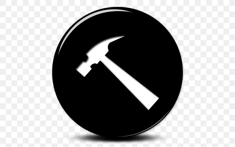 Hammer Desktop Wallpaper Vehicle Horn Clip Art, PNG, 512x512px, Hammer, Black And White, Blog, Claw Hammer, Symbol Download Free