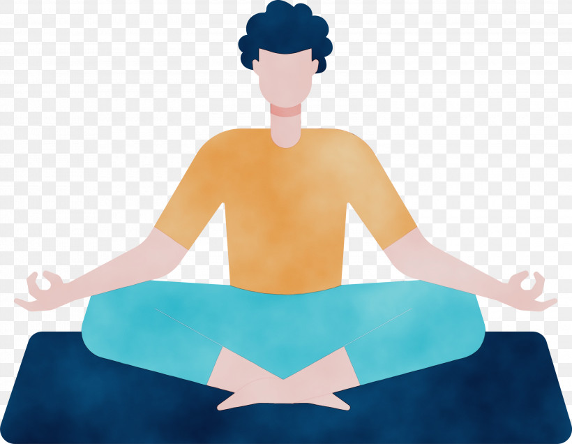 Meditation Yoga Physical Fitness, PNG, 3000x2327px, Yoga, International Day Of Yoga, Meditation, Paint, Physical Fitness Download Free