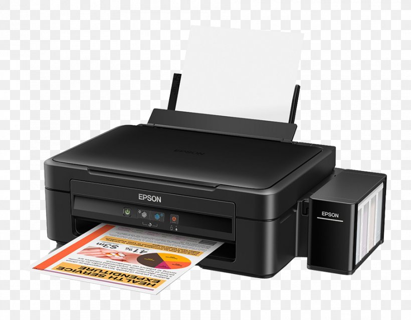 Multi-function Printer Inkjet Printing Epson Continuous Ink System, PNG, 907x709px, Printer, Canon, Color Printing, Continuous Ink System, Electronic Device Download Free